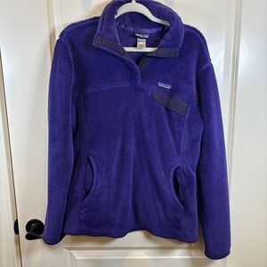 Patagonia Women's Purple Re-Tool Snap-T® Pullover Size XL